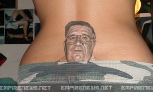 Daughter Gets Tramp-Stamp Tattoo of Dad’s Face Sues for Removal Costs