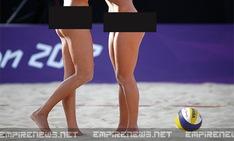 Naked Women Beach Volleyball
