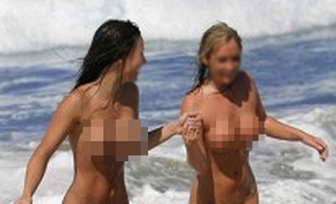 Teens on nude beach